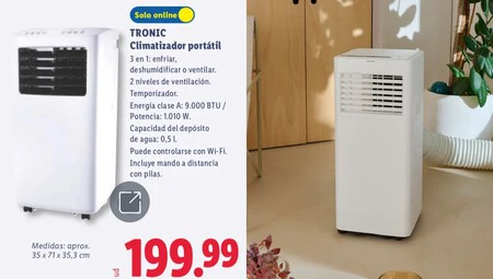 Aire Acondicionado Portatil Lidl Y Brico Depot
