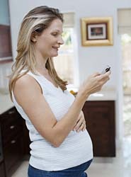 Tratar la diabetes gestacional a través del teléfono móvil
