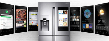 Family Hub, el nuevo frigorífico inteligente de Samsung te propone el menú del día y hasta te abre la puerta con la voz