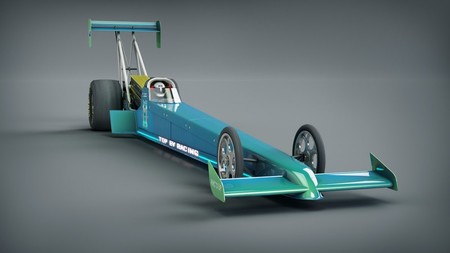 ¿0 a 200 km/h en 0,8 segundos? Eso busca este dragster eléctrico de Top EV Racing