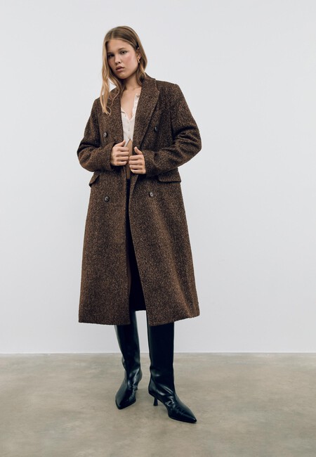 Abrigos Marron Chocolate Invierno Bonitos Baratos