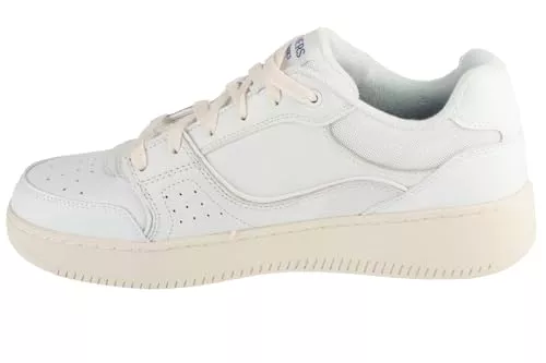 Skechers Zapatillas Deportivas para Hombre, Blanco, 43 EU