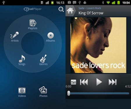 RealPlayer aterriza en Android