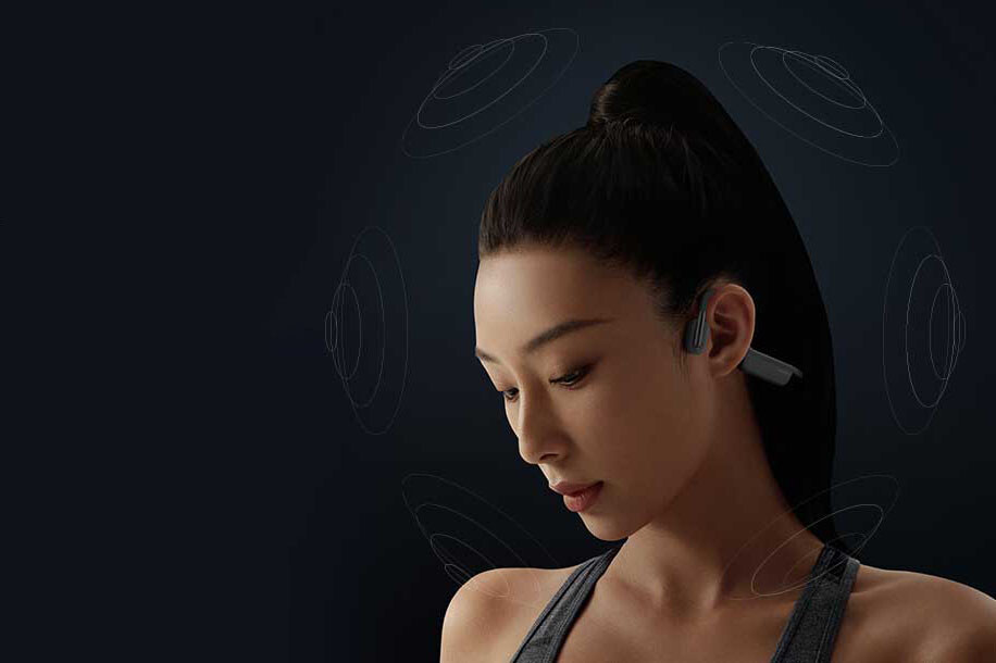 this is how the new Xiaomi Bone Conduction Headphones are GEARRICE
