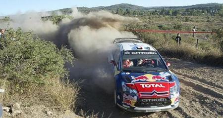 Sébastien Loeb comienza en Argentina con el mejor tiempo