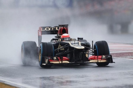 Romain Grosjean marca el mejor tiempo del día