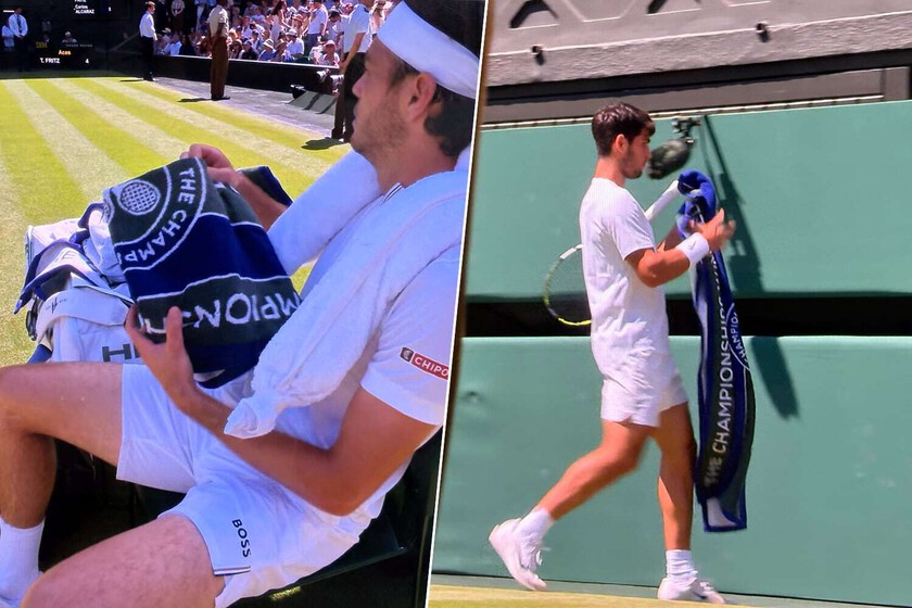 Wimbledon tiene un problema que no es la IA o la lluvia: son los jugadores que roban sus icónicas toallas. Y con descaro
