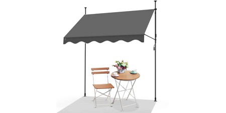 toldo manual retráctil