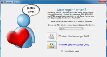Messenger Reviver, es posible volver a usar Windows Live Messenger