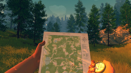 Firewatch ya no tiene pérdida desde que Campo Santo ofrece estos mapas imprimibles de sus bosques