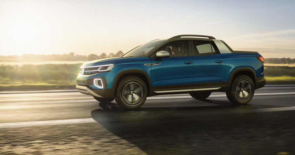 El Tarok Concept anticipa una nueva pick-up en Volkswagen, a la yugular de Renault Oroch