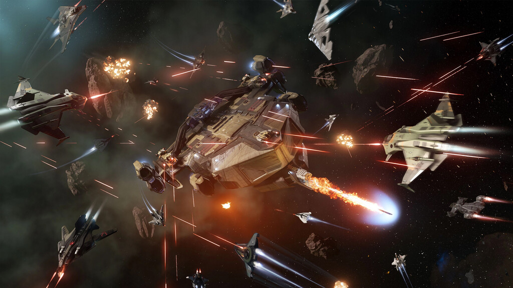 Ahora puedes jugar gratis al mejor simulador espacial durante una semana y encima te prestan un montón de naves muy guapas 