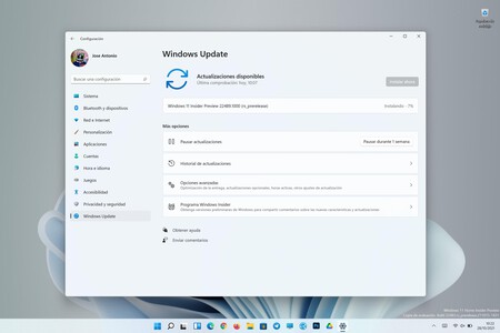 Microsoft lanza la Build 22489 para Windows 11 en el Canal Dev añadiendo el apartado "Su cuenta de Microsoft" en configuración