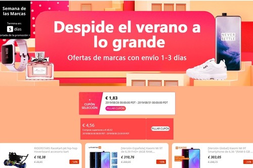 Semana de las marcas en AliExpress: las mejores ofertas en tecnología y hogar