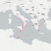 El mapa definitivo del viaje de Ulises en 'La Odisea:' la película de Christopher Nolan, explicada de forma interactiva