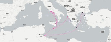 The definitive map of Ulysses' journey in 'The Odyssey:' Christopher Nolan's film, explained interactively