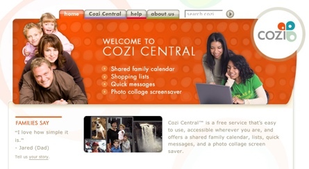 Cozi, herramienta para la cooperación entre miembros de una familia