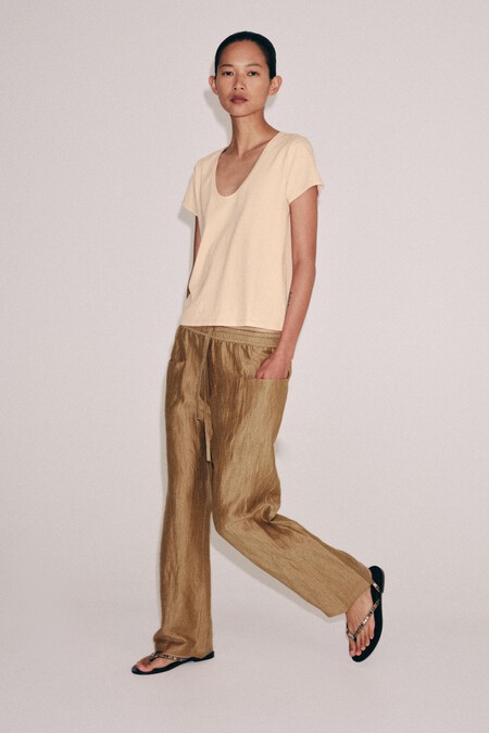 pantalón lino