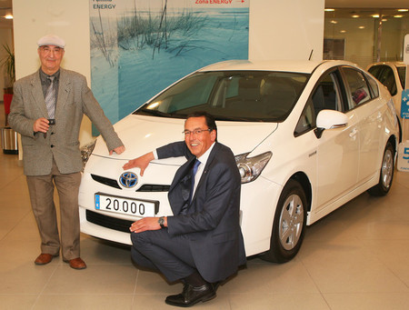 Toyota híbrido número 20.000 en España