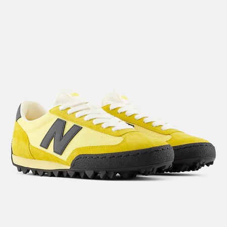 Nuevas New Balance Bonitas Coloridas Amarillas Comodas Elegantes Samba Zapatillas Andar Caminar Turismo Viajar