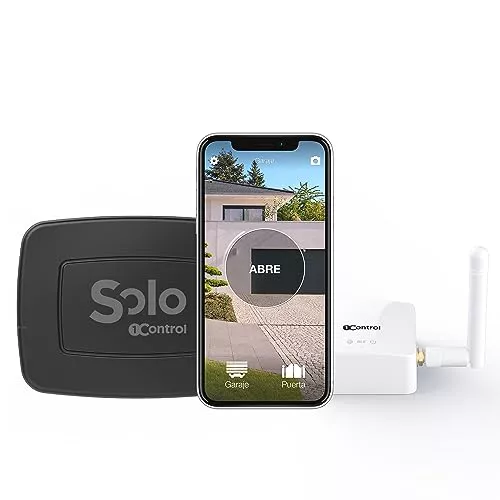 1Control Solo + Link, Abridor de Puerta inalámbrico para Teléfono/Smartphone