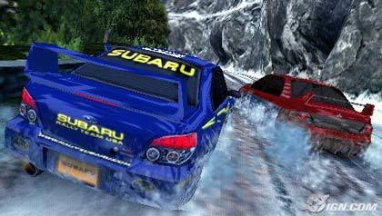 Capturas de pantalla de SEGA Rally Revo para PSP