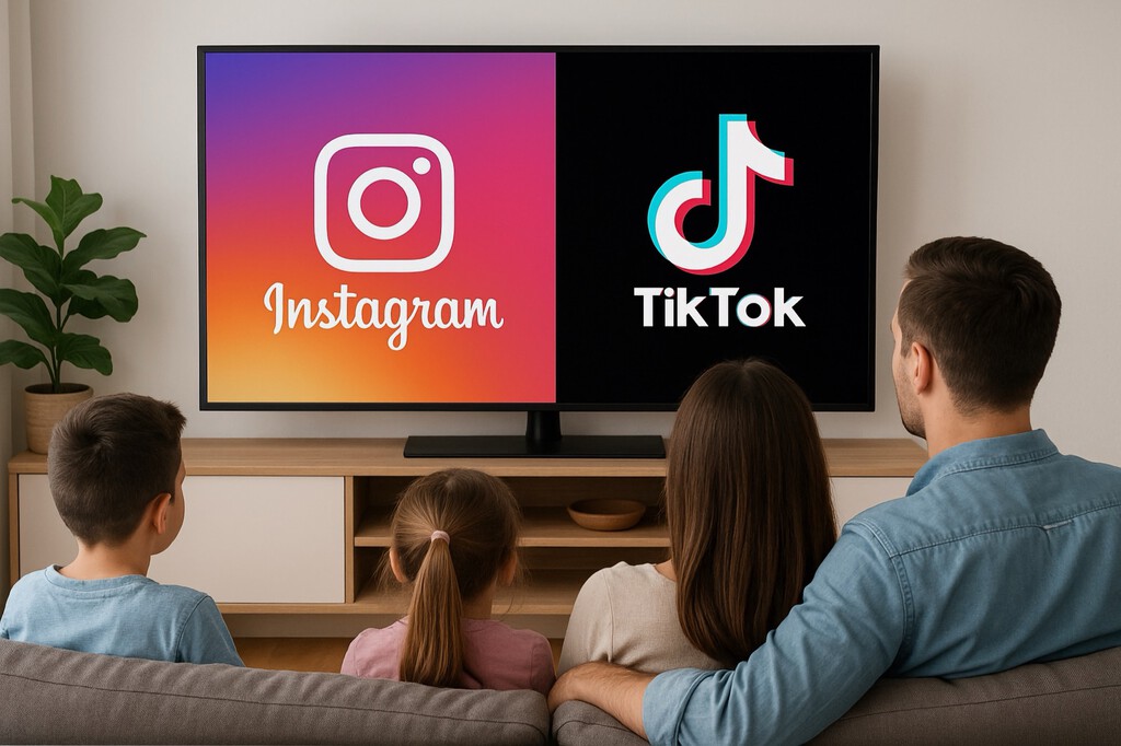 YouTube iba a matar la tele del salón, y la reforzó. Instagram y TikTok también quieren conquistar las Smart TV con sus apps