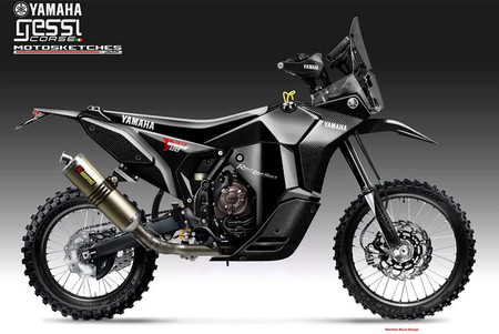 Yamaha Tenere Rally Racer Gessi Moto Oberdan Bezzi Design