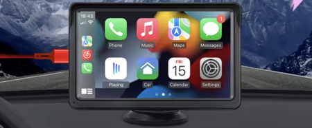 pantalla apple carplay android auto rebaja oferta descuento nueva