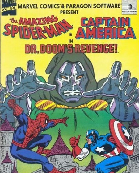 The Amazing Spider Man And Captain America In Dr Doom S Revenge