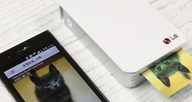 ¿Una impresora que se puede llevar en el bolsillo? Así es la nueva LG Pocket Photo 