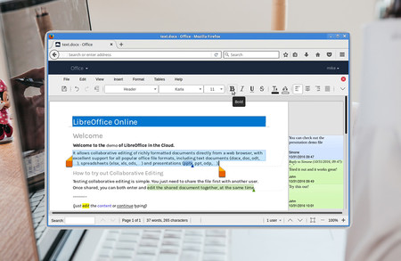 Ya está disponible LibreOffice 5.3, por primera vez ofrece colaboración en linea para editar documentos