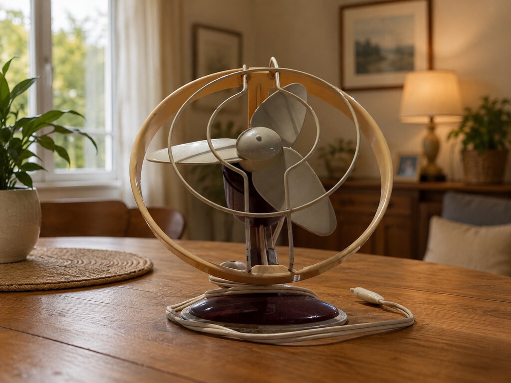 Cuando puse el ventilador, me fijé en lo que dicen los expertos: no importa la potencia, sino la altura