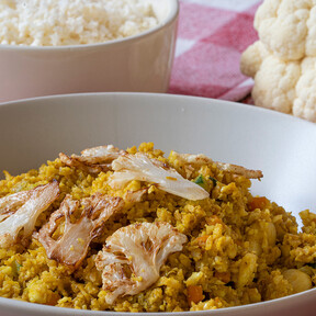 Arroz de coliflor: receta fácil y saludable como alternativa al arroz tradicional 