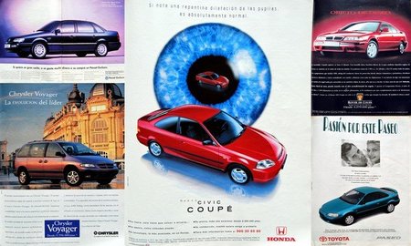 Publicidad de coches de 1996