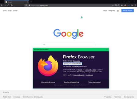 Firefox Google