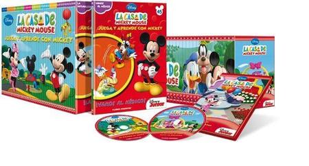 Coleccionable de "Juega y Aprende con Mickey"