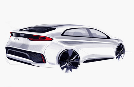El diseño del Hyundai IONIQ, en bocetos, promete mucho