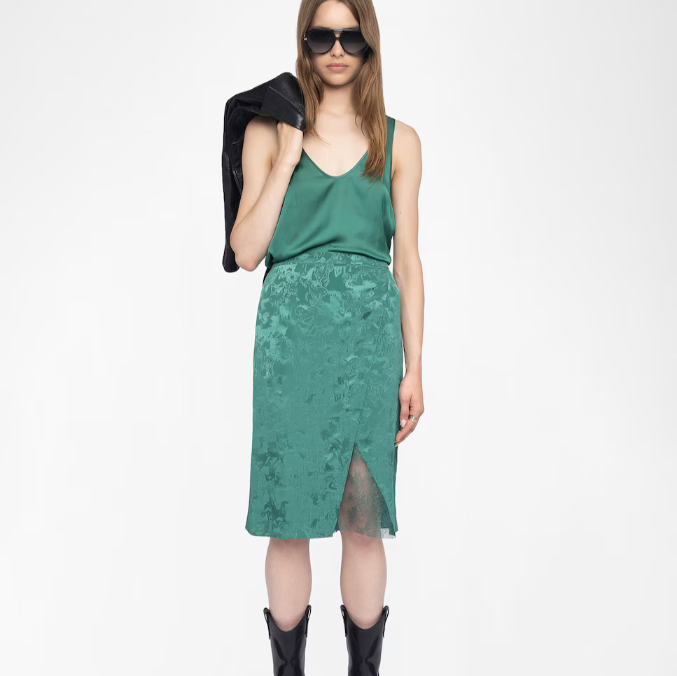 Zadig & Voltaire
Falda Julen 100% seda con encaje
