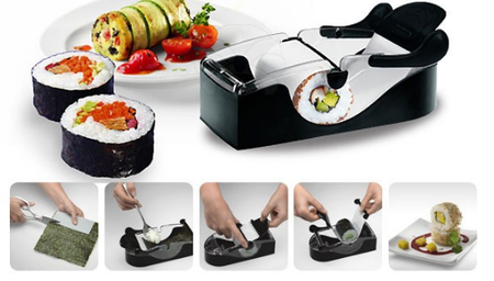 Máquina para hacer Rollitos de Sushi, ahora rebajada en eBay por 6,95 euros y envío gratis