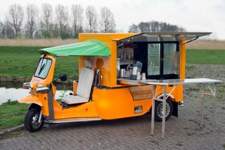 El Tuk Tuk eléctrico para los vendedores callejeros 
