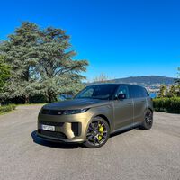 Probamos el Range Rover Sport SV: 635 CV y un dinamismo de primer nivel para el único SUV capaz de tratar de tú a tú a un Porsche Cayenne Turbo GT