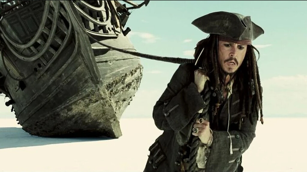 Johnny Depp acabó tan frustrado y cansado durante el rodaje de una sola escena de Piratas del Caribe 3 que pidió un doble de acción