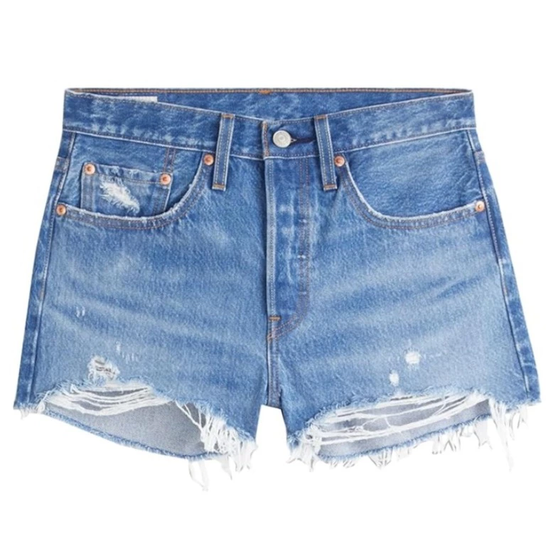 Levi's Mujer 501 Original Shorts Pantalones Cortos
