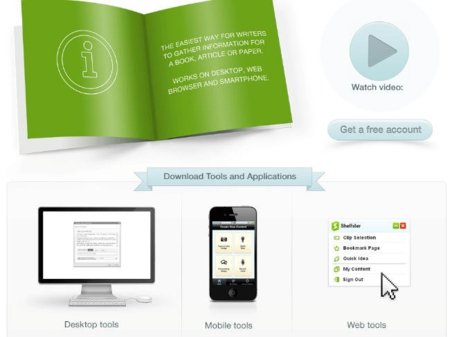 Shelfster, otra herramienta de captura de información en la web, muy por debajo de Evernote