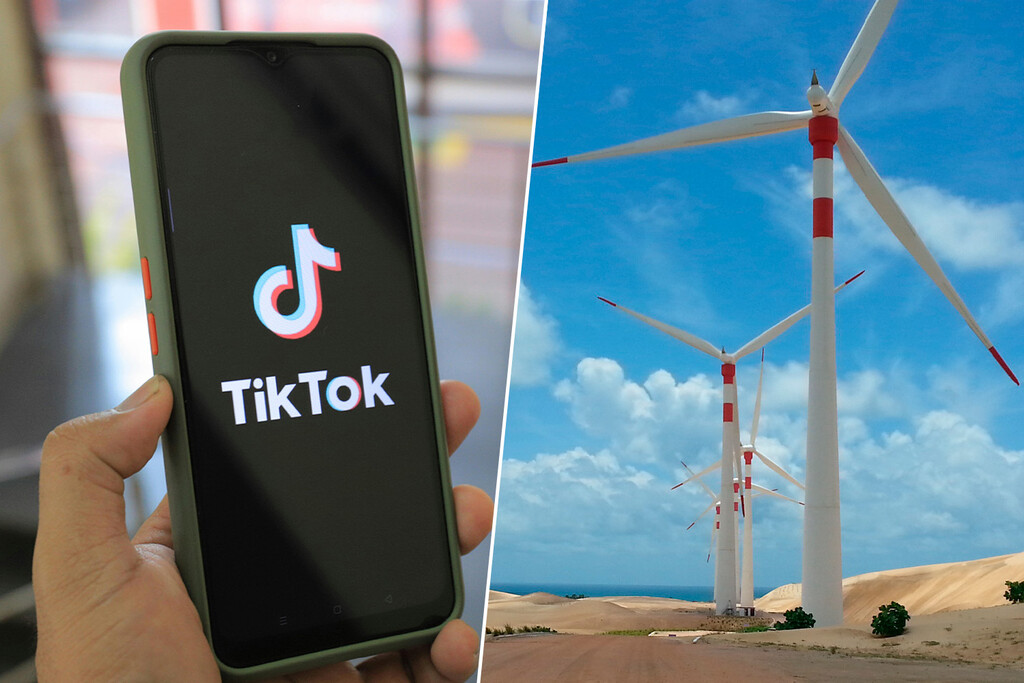TikTok guardará los datos de América Latina en Brasil: un centro de datos que funcionará con energía eólica