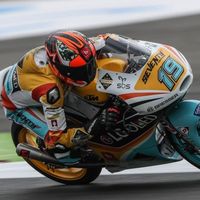 Gabriel Rodrigo consigue en Austria la pole para KTM con una última vuelta de infarto