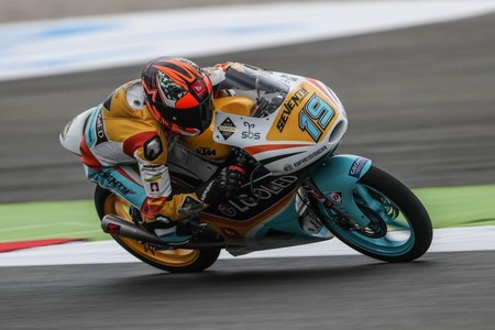 Gabriel Rodrigo consigue en Austria la pole para KTM con una última vuelta de infarto