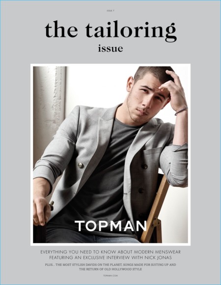 Nick Jonas protagoniza el 'tailoring issue' de Topman con looks fáciles de copiar