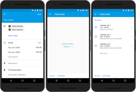 Google Calendar para Android encontrará el mejor momento para hacer una reunión